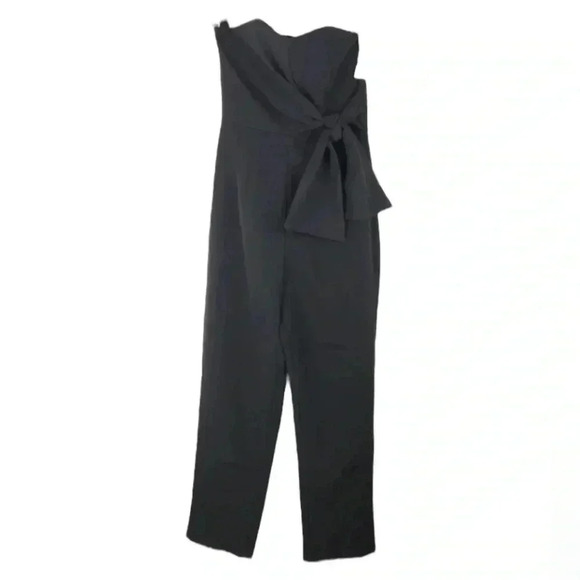 ASOS Bandeau Jumpsuit with Tie Detail - Picture 2 of 7